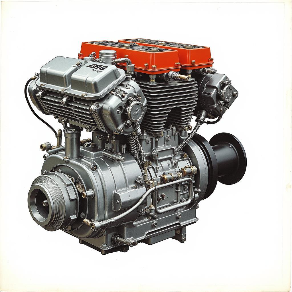  1983 Can-Am 250 ASE Engine