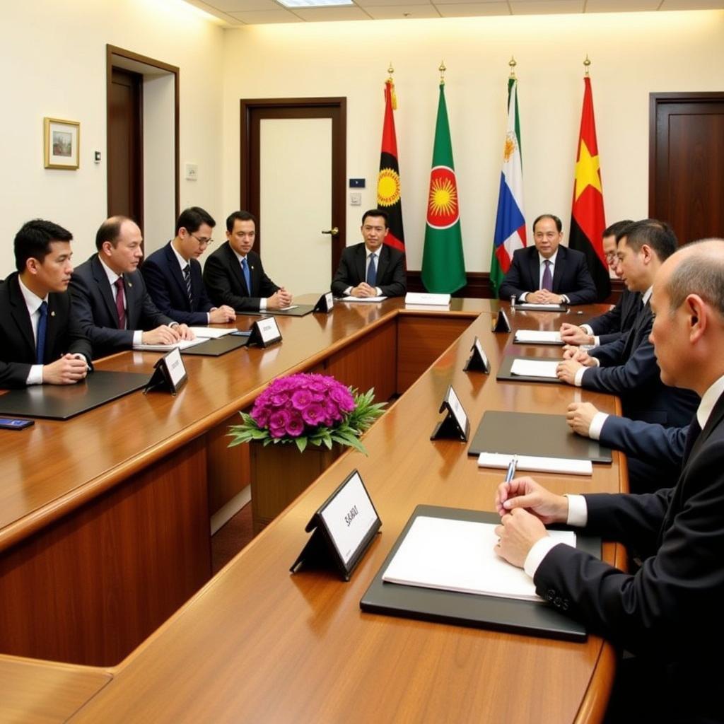 ASEAN Defense Ministers at the 2013 ADMM