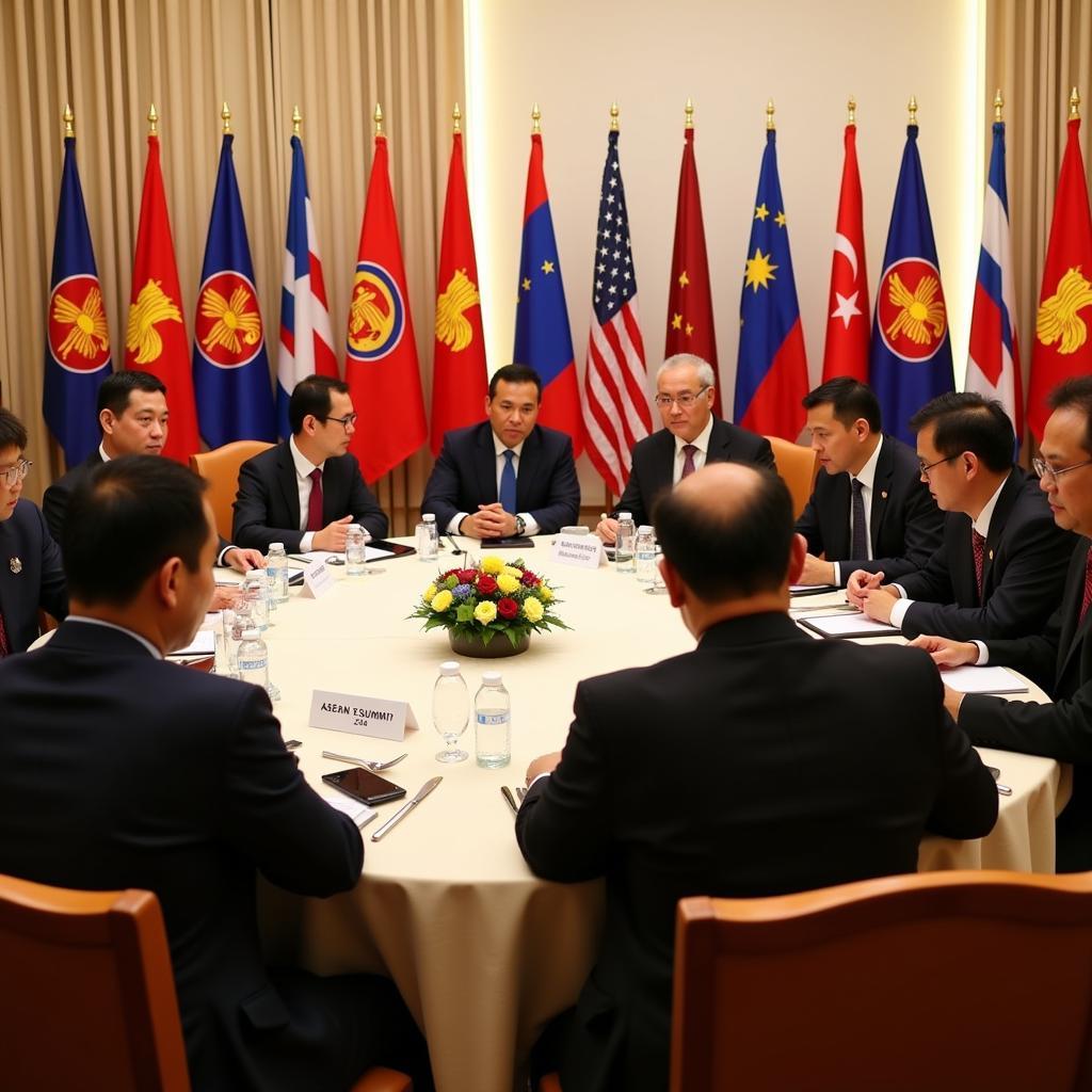 ASEAN Leaders at the 2014 Summit