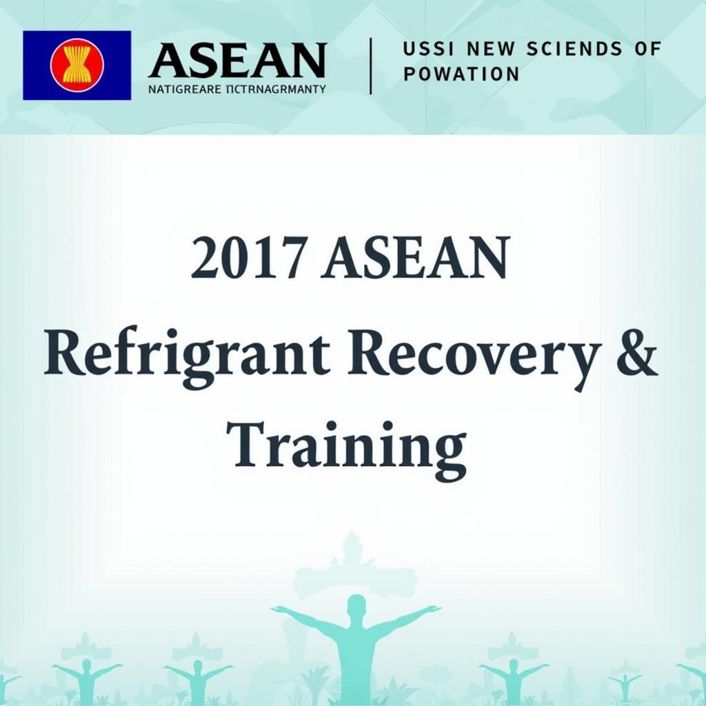 2017 ASEAN Refrigerant Recovery and Recycling Training Booklet Cover Image