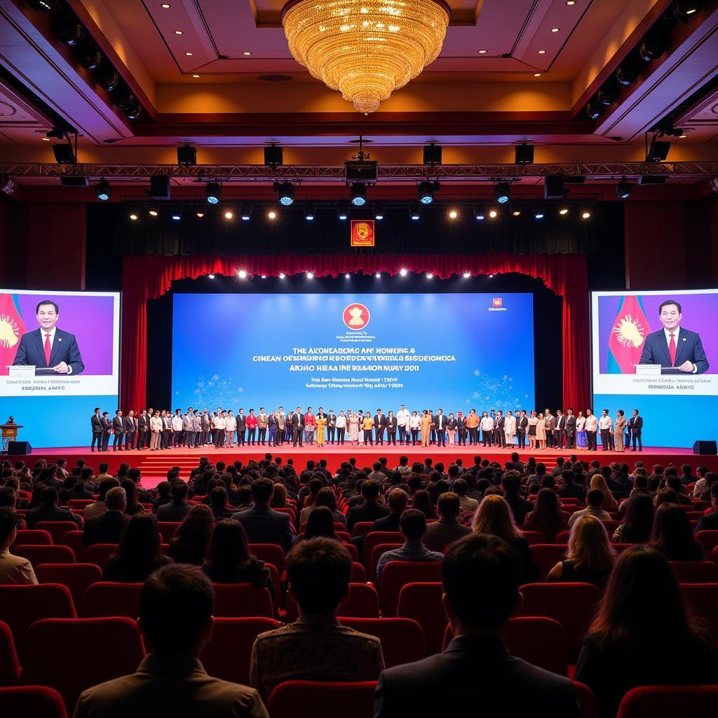 Delegates at the opening ceremony of the 2018 ASEAN Iron and Steel Sustainability Forum