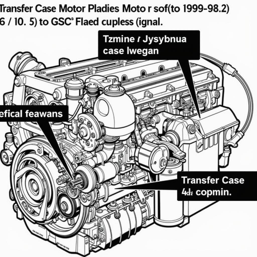 1999 GMC Transfer Case Motor Location