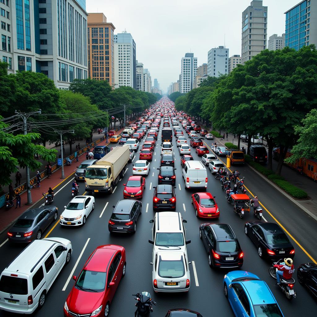 Traffic Congestion in Southeast Asia