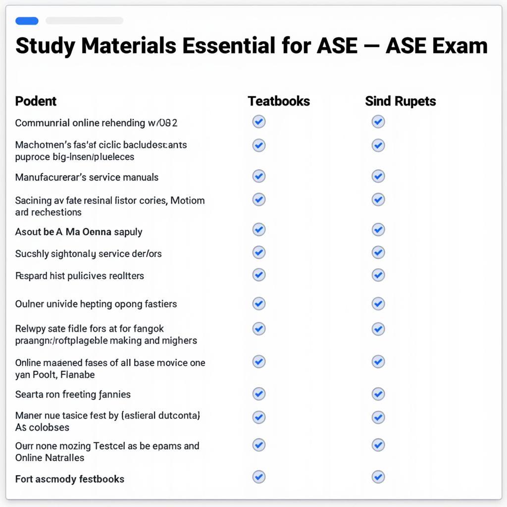 Essential A9 ASE Study Materials