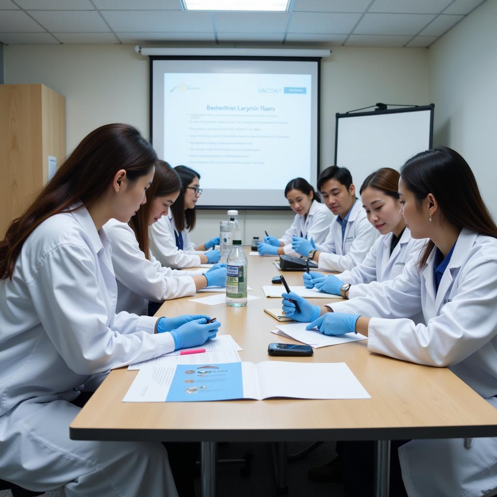 Laboratory Training Workshop in Southeast Asia