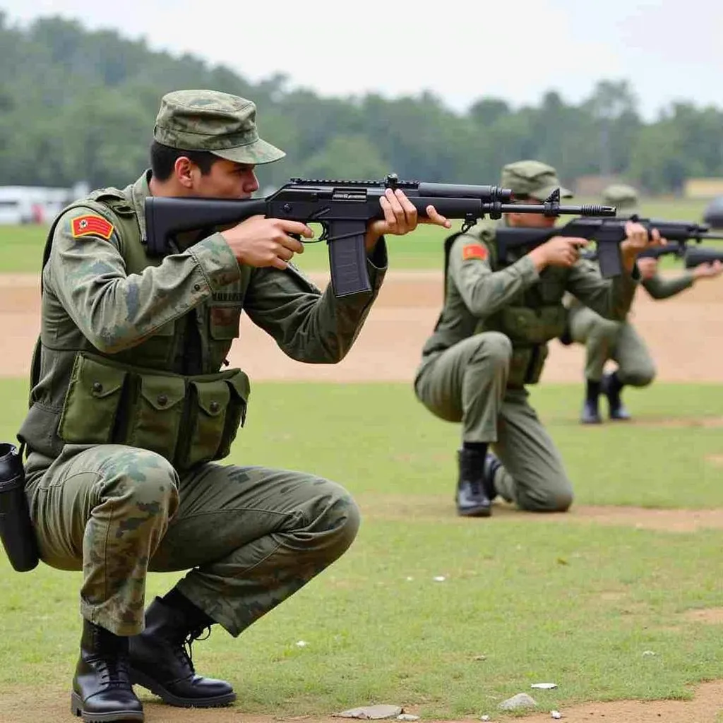 Shooting Competition at the ASEAN Armies Rifle Meet 2015