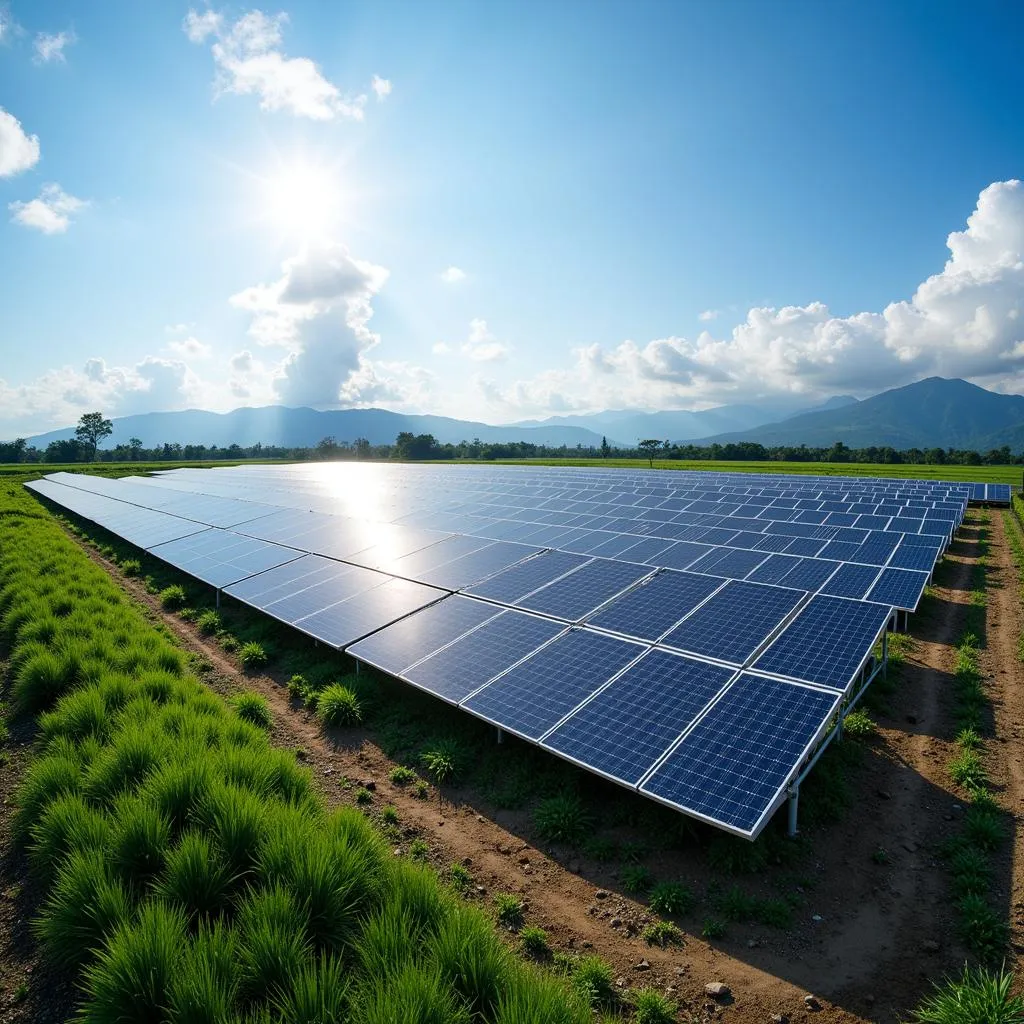 ABB Electric solar farm in Southeast Asia