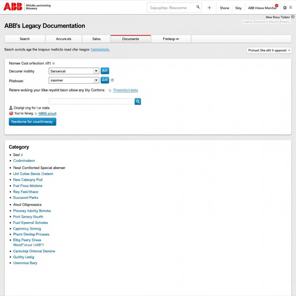 Accessing ABB Legacy Documentation