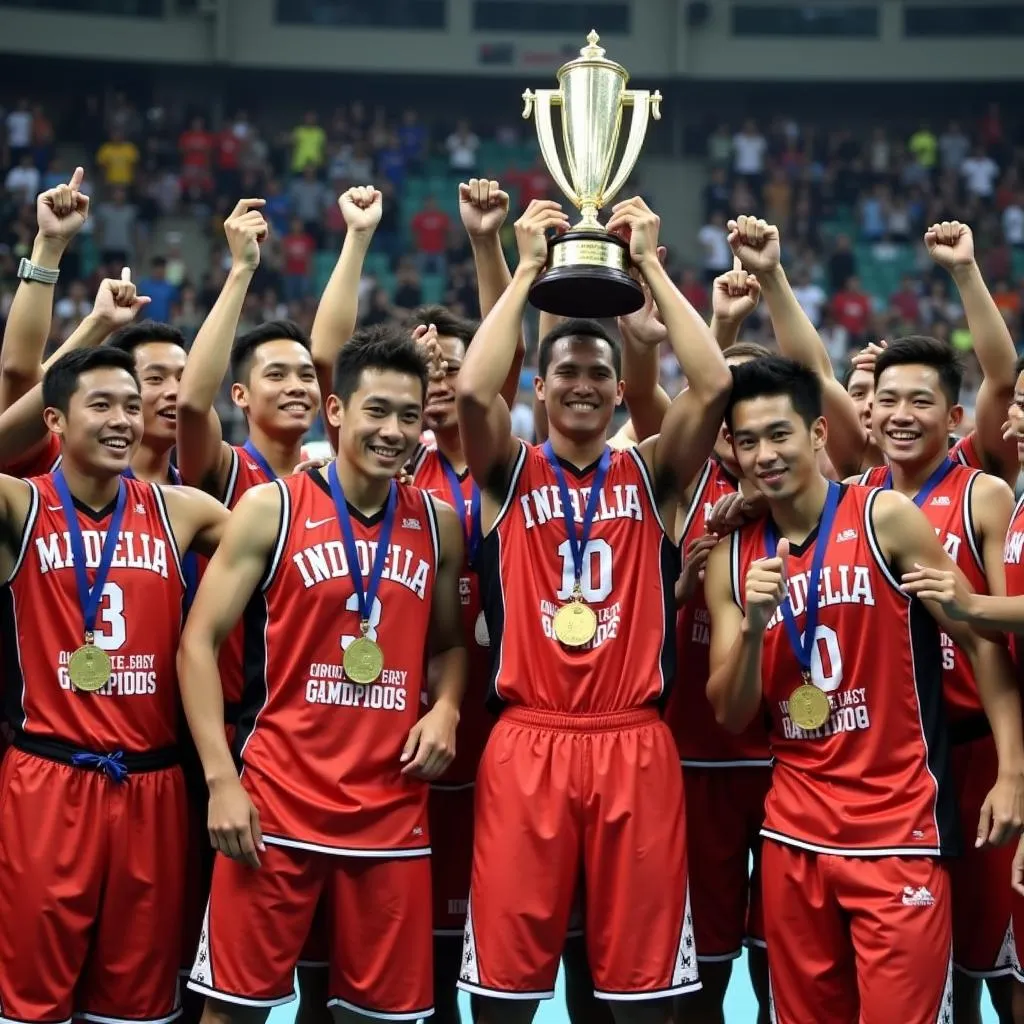 ASEAN Basketball League 2012 Championship Celebration