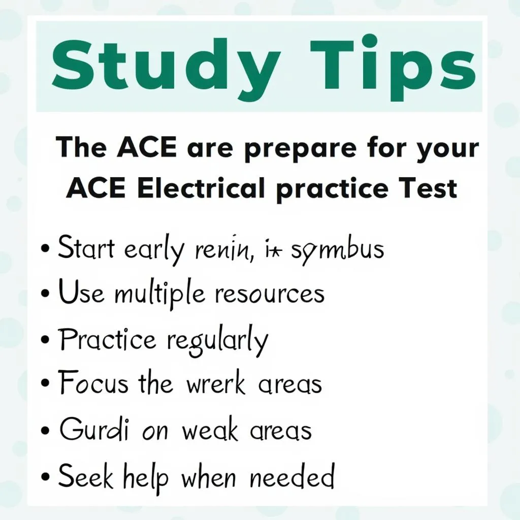 Ace Electrical Practice Test: Key Study Tips