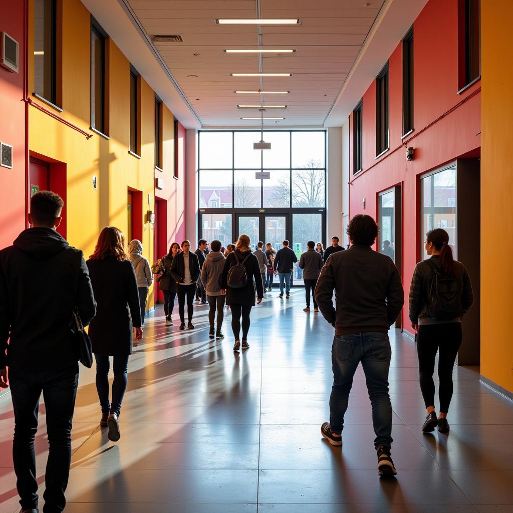 Event hallway at Adresse Ase Nanterre