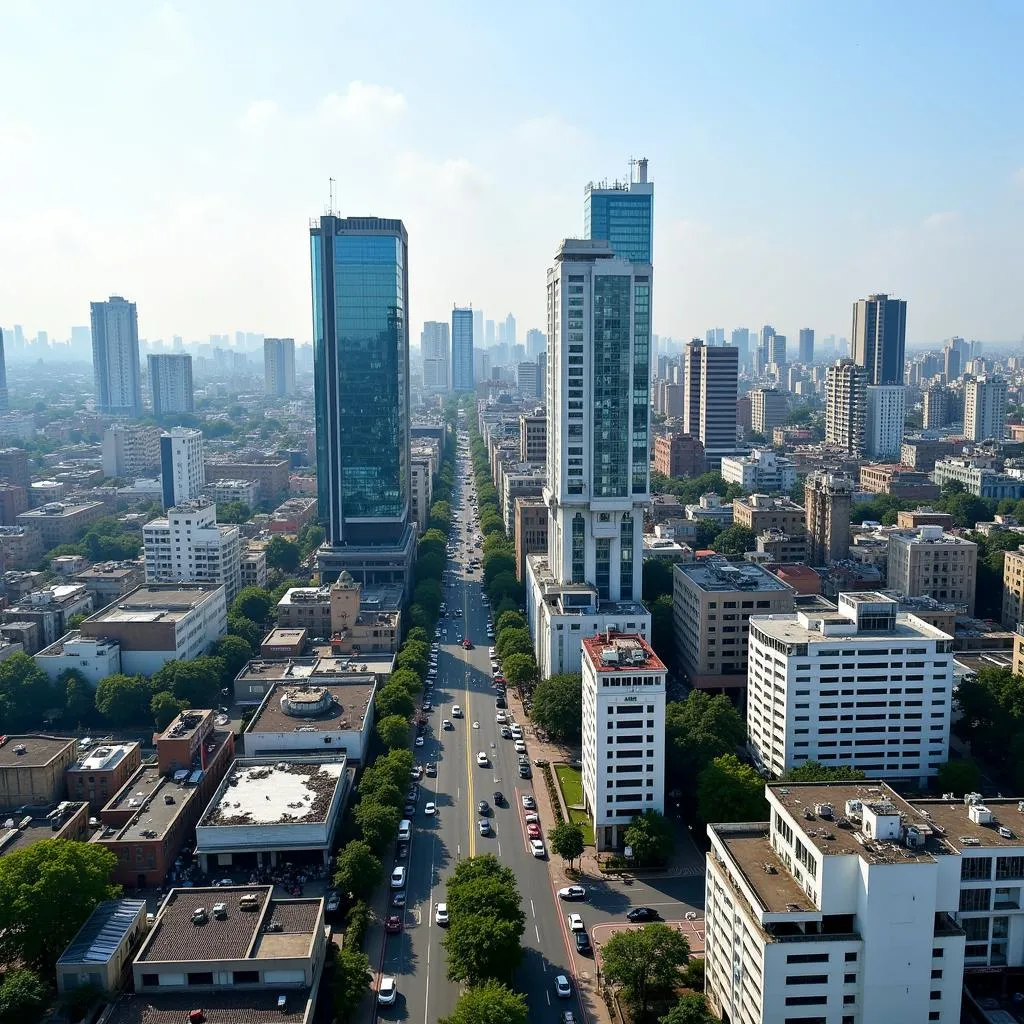 Ahmedabad, India Business District