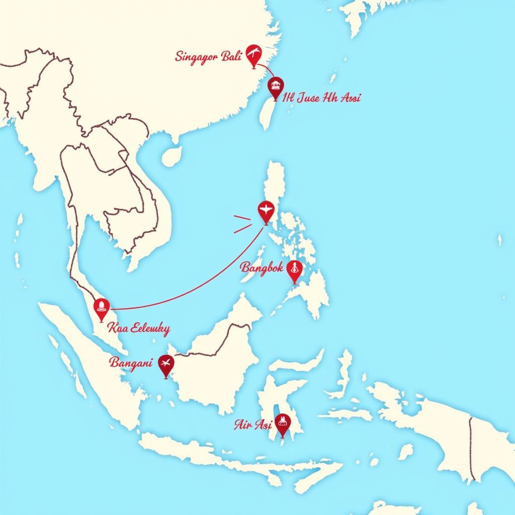 Planning your Southeast Asian route with Air Asia tickets