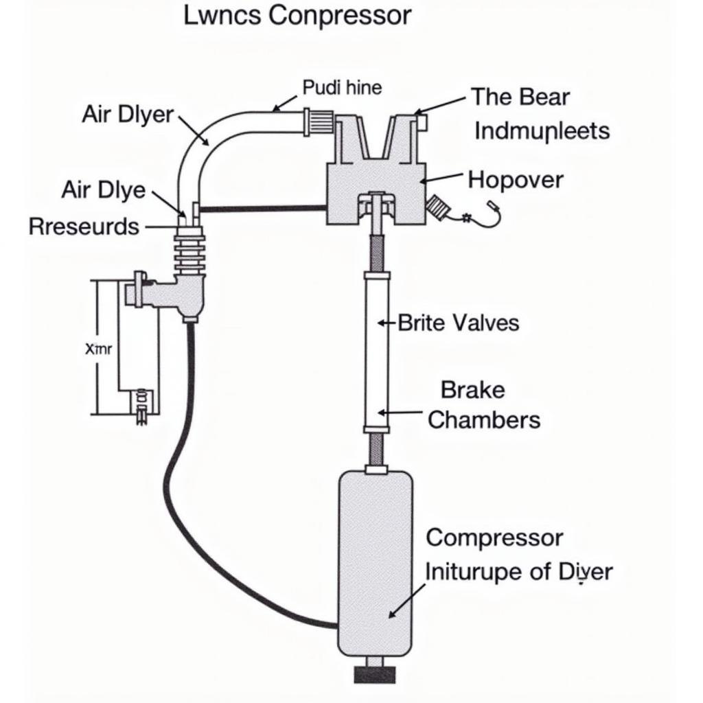 Diagram of an Air Brake System