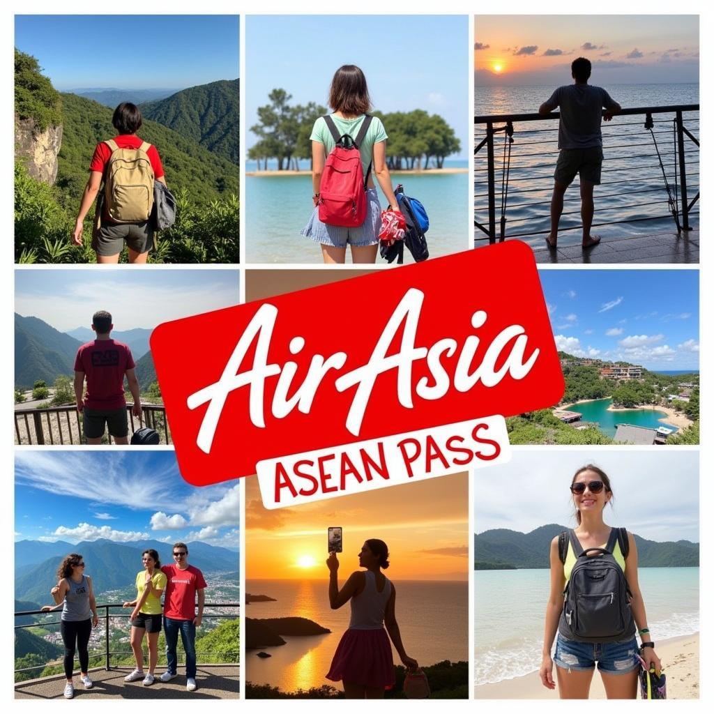 Travelers using the AirAsia ASEAN Pass 2018