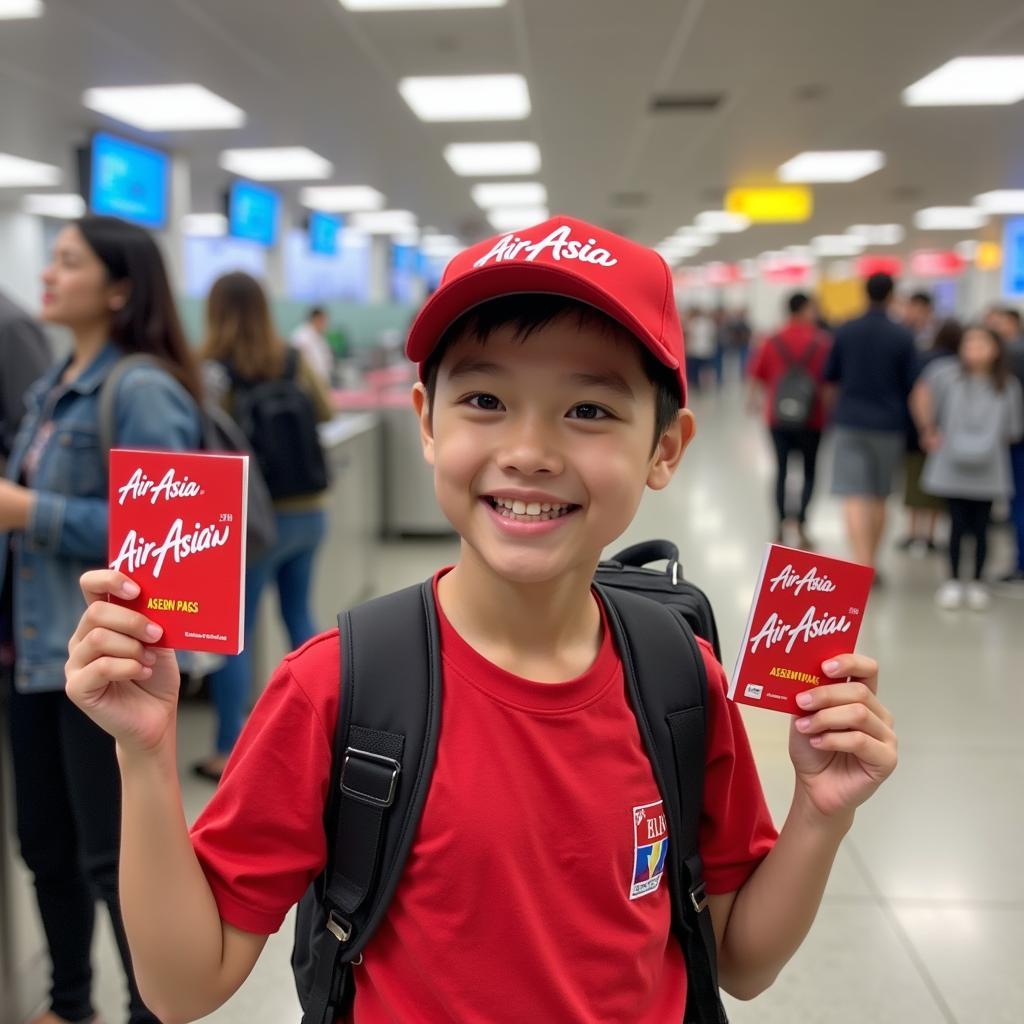 Traveler with AirAsia ASEAN Pass 2019