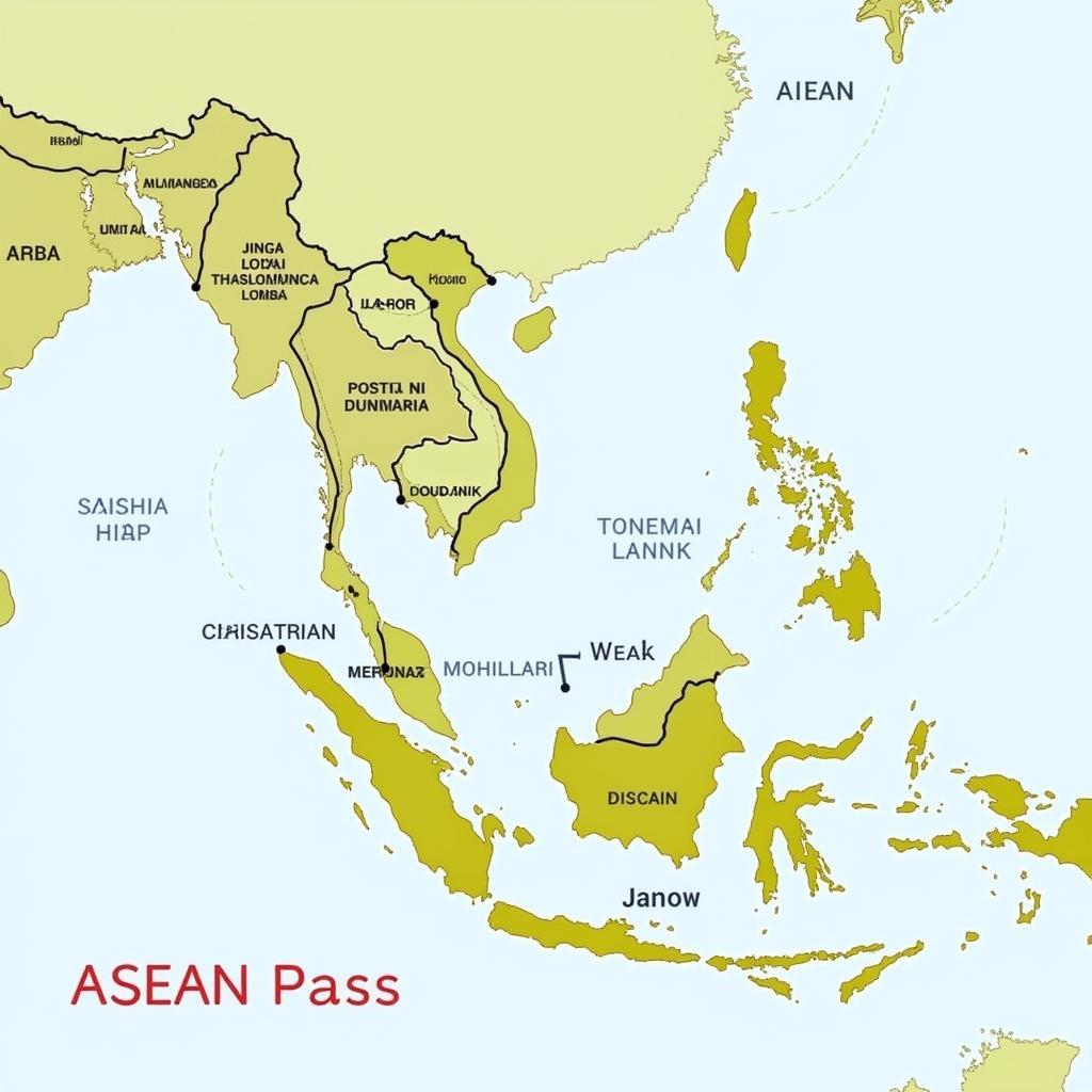 Airasia ASEAN Pass Route Map 2016