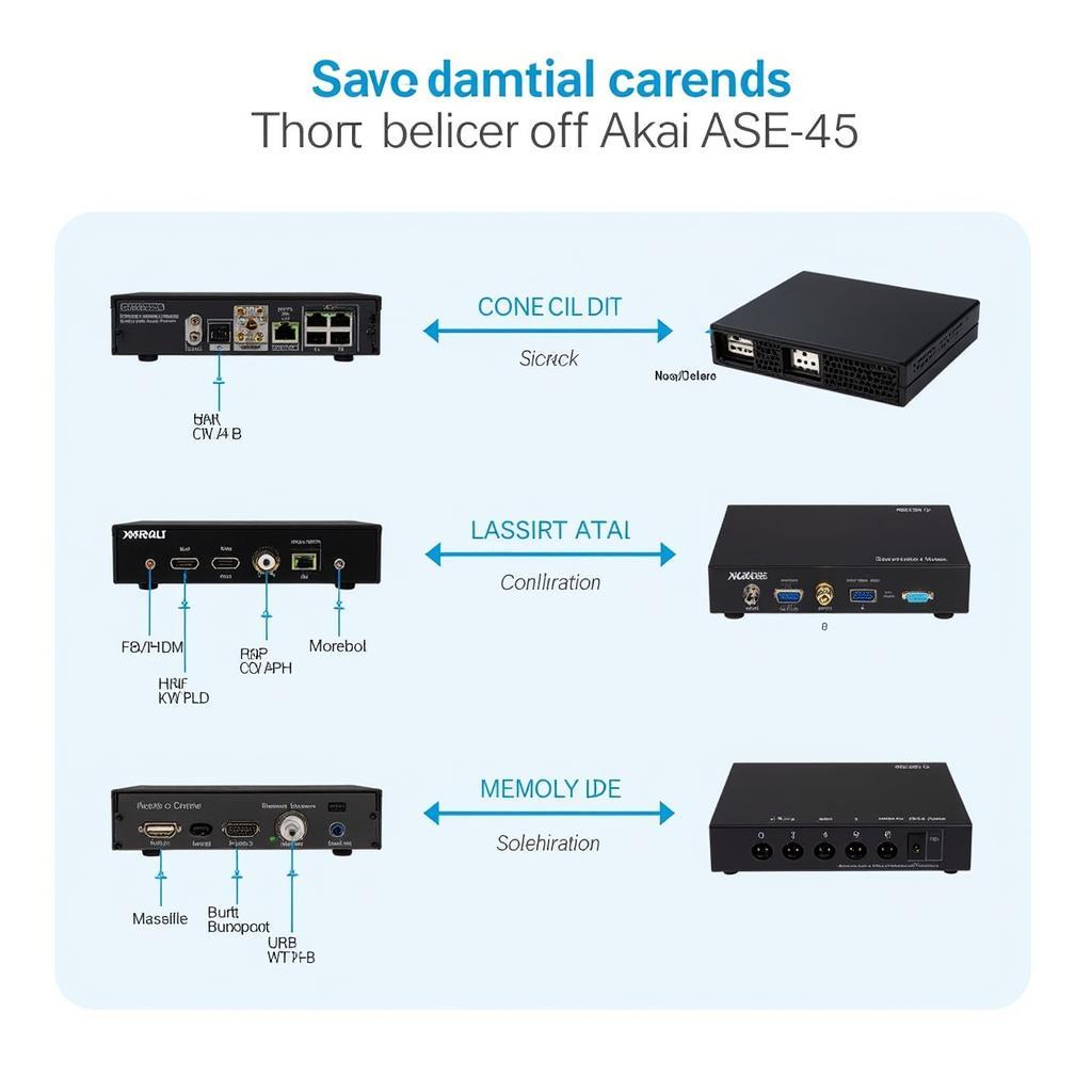 Akai ASE-45 Connectivity