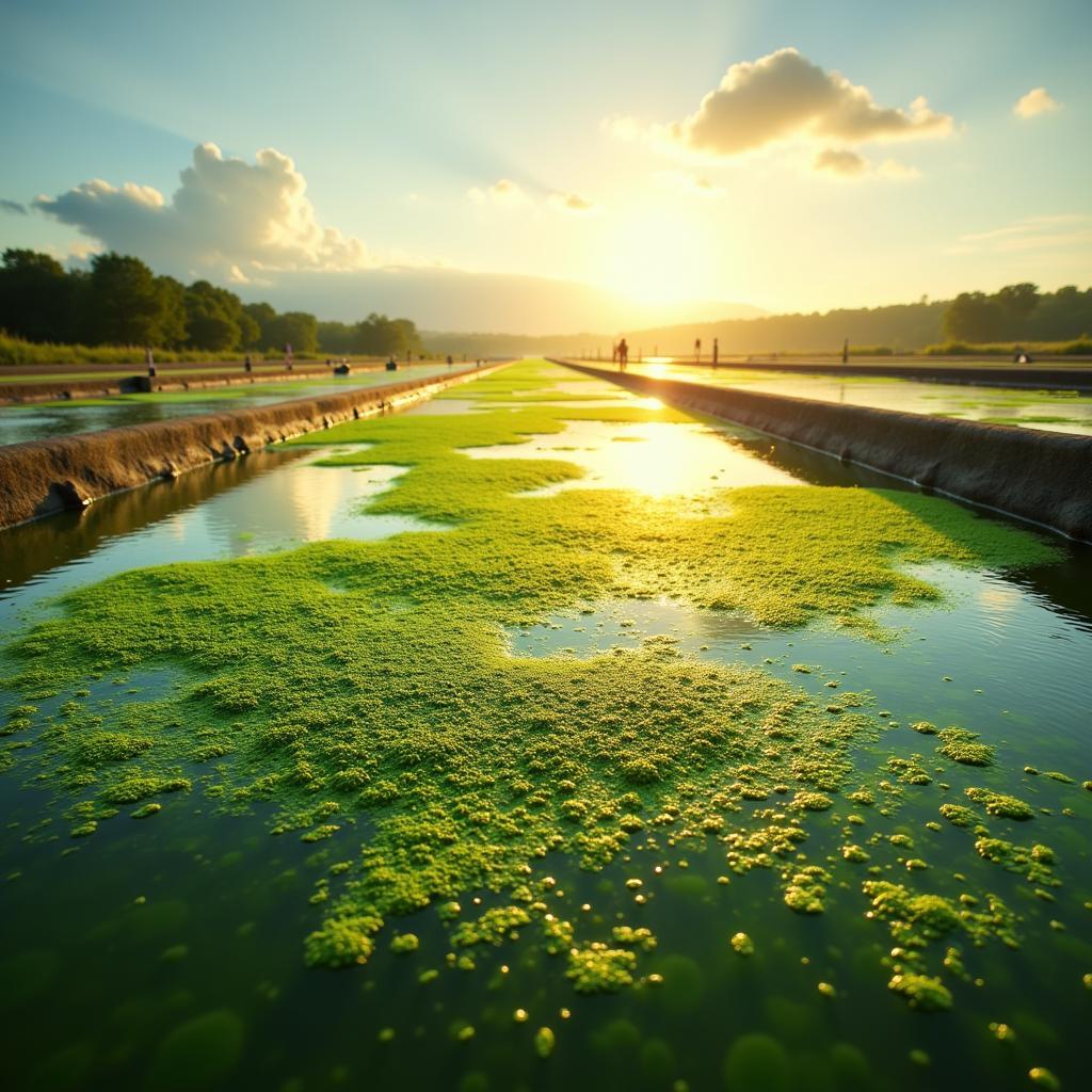 Sustainable Algae Farming for Meat Fillers