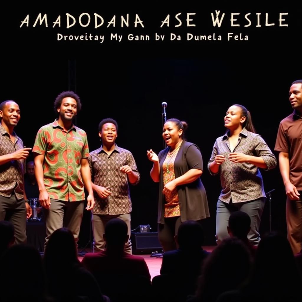 Amadodana Ase Wesile Performing Dumela Fela