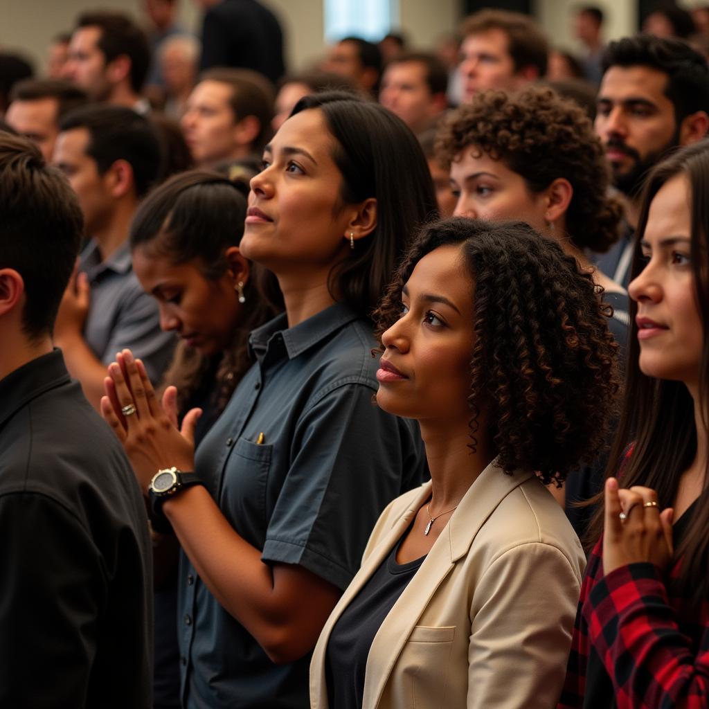 People Praying Together