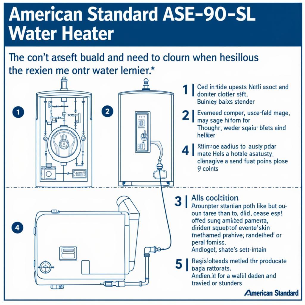 Installing the American Standard ASE-90-SL