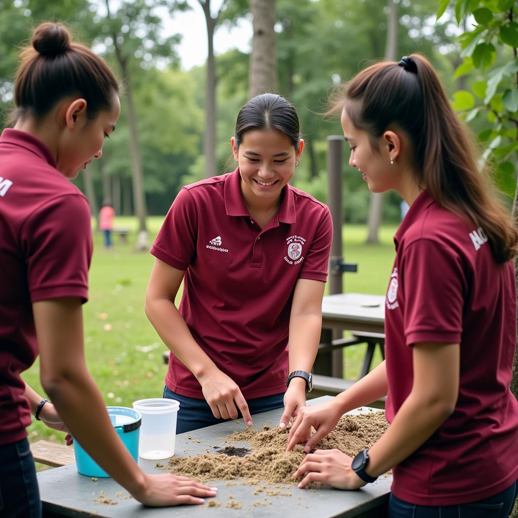 American Student Volunteering in ASEAN