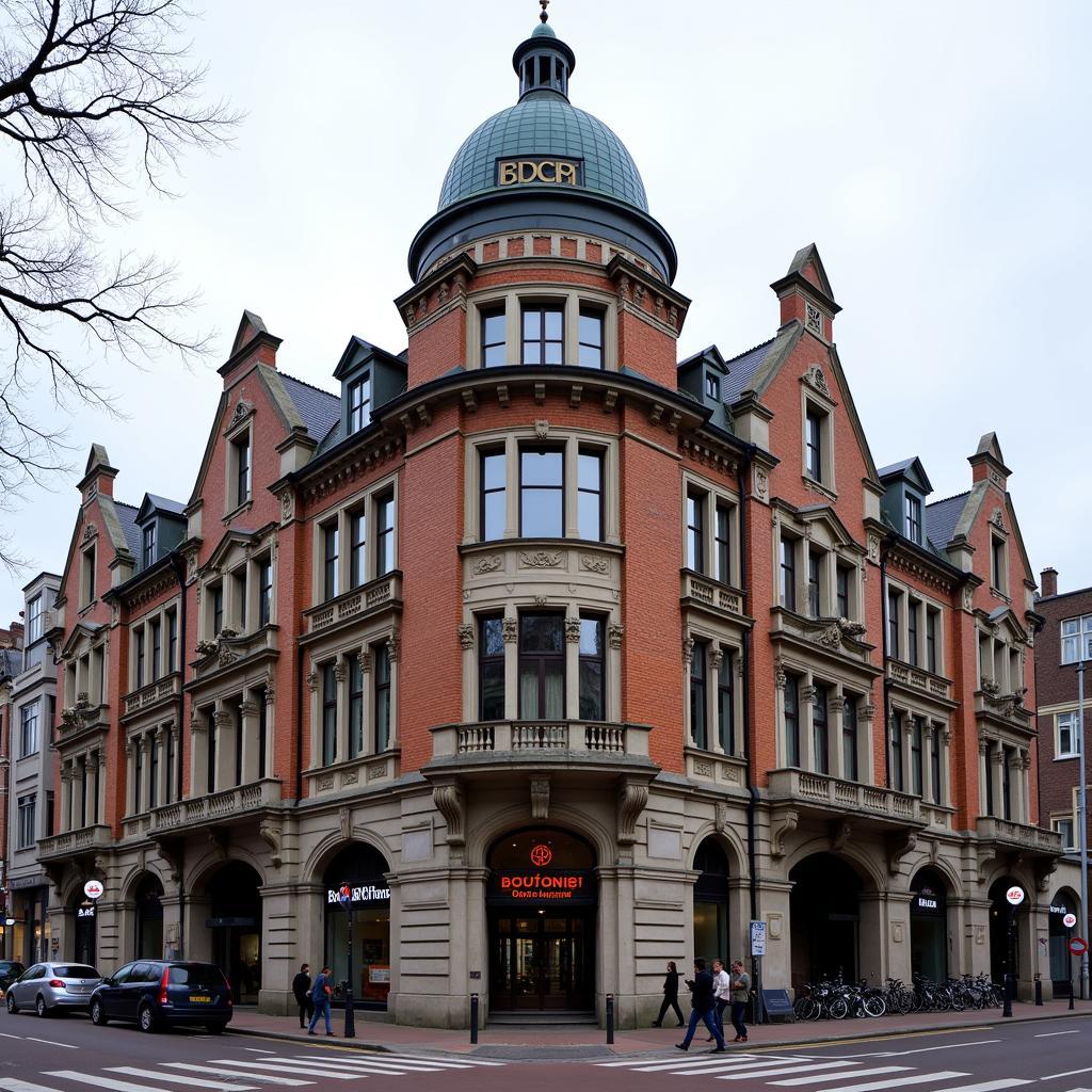 Exterior View of the Amsterdam Stock Exchange