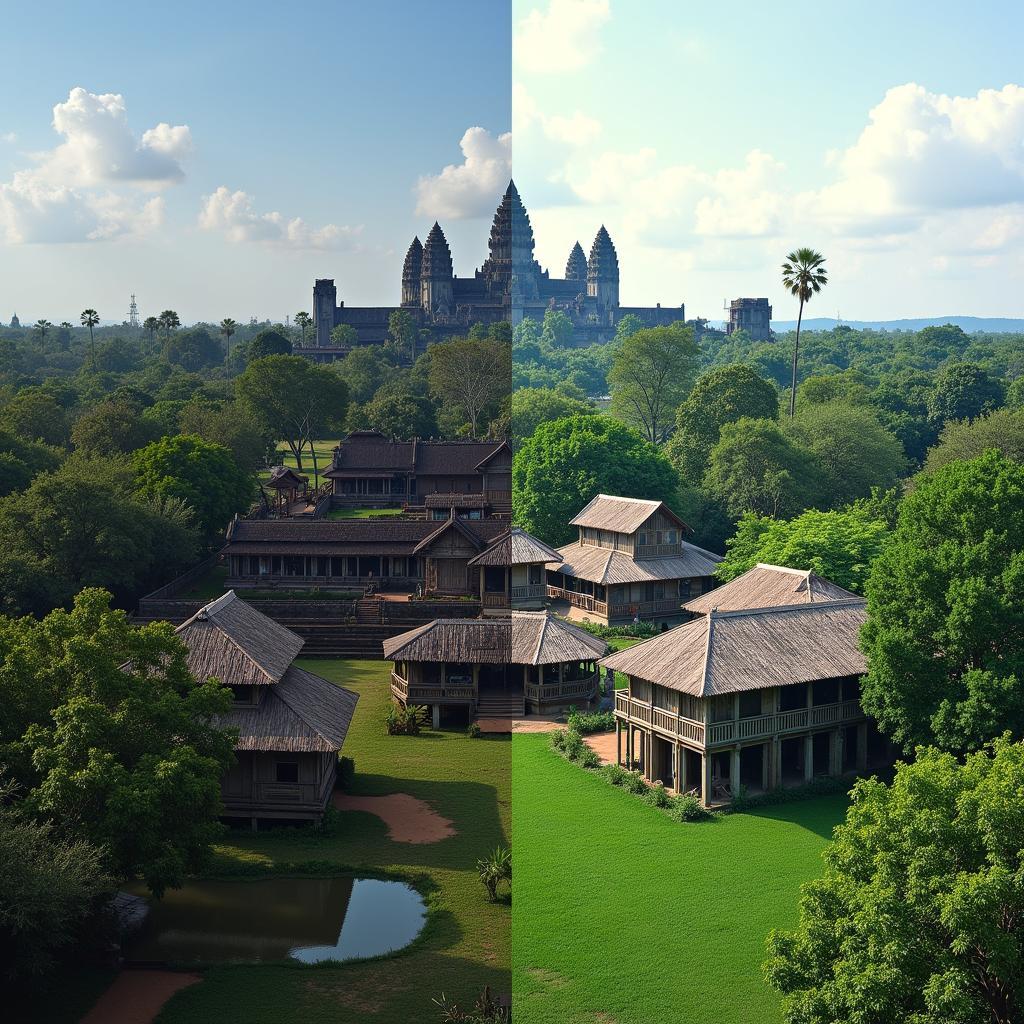 Ancient Temples and Stilt Houses in ASEAN Architecture