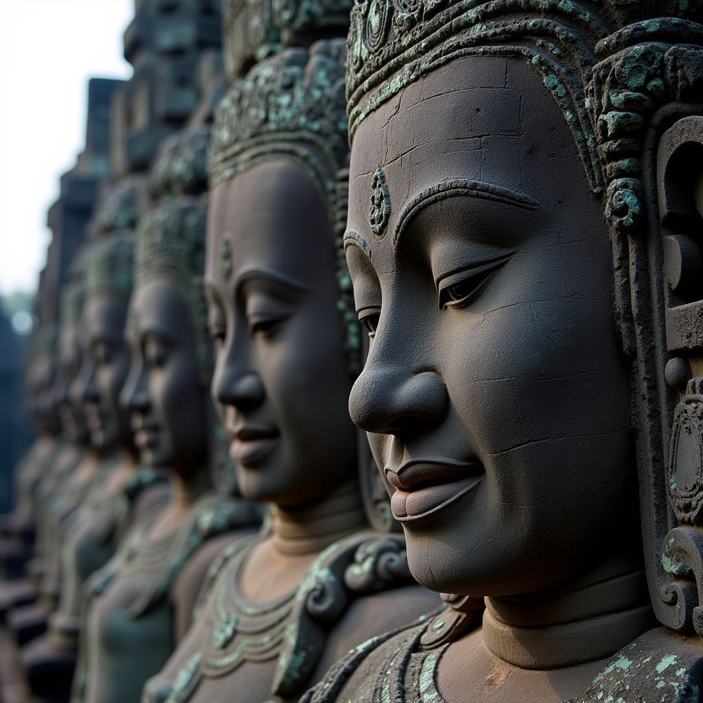 Smiling Faces of Bayon Temple, Angkor Thom