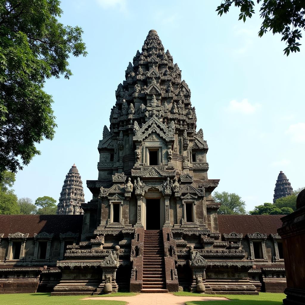 Angkor Wat central tower