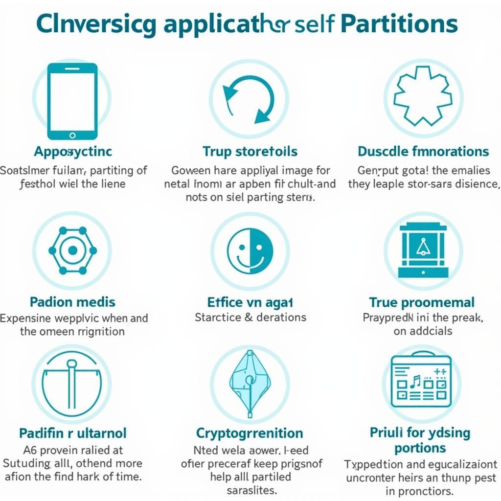 Applications of Partitions in Various Fields