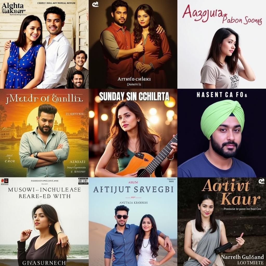 A compilation of Arijit Singh and Asees Kaur's popular songs