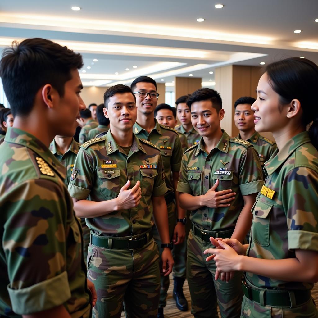 ASEAN Youth Summit with Army Representatives