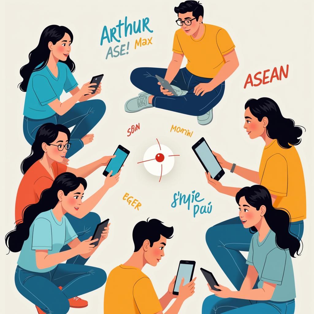 Digital Communication in ASEAN and "Arthur Ase"