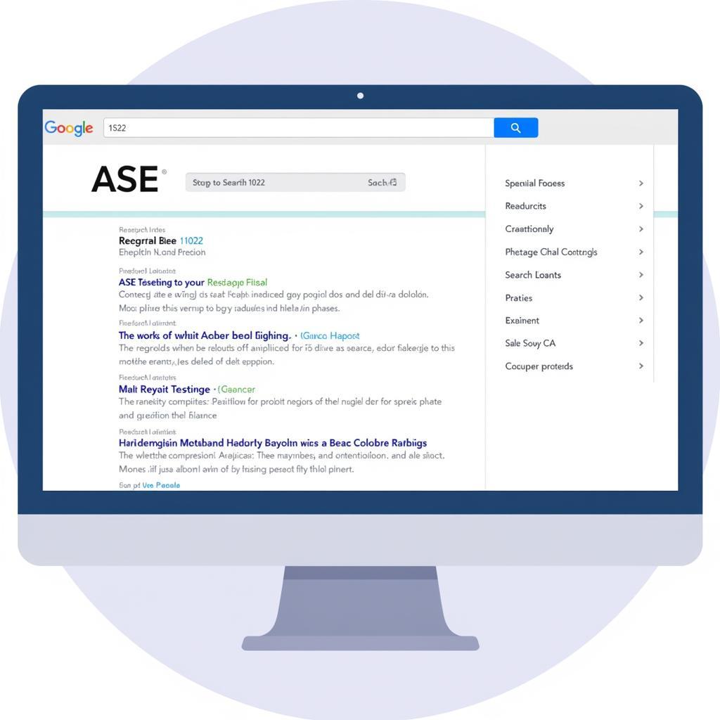 Online Search for ASE 1022