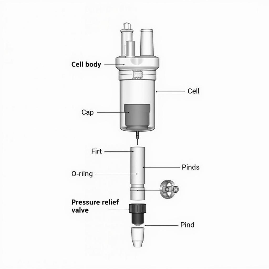 Components of an ASE 350 Extraction Cell