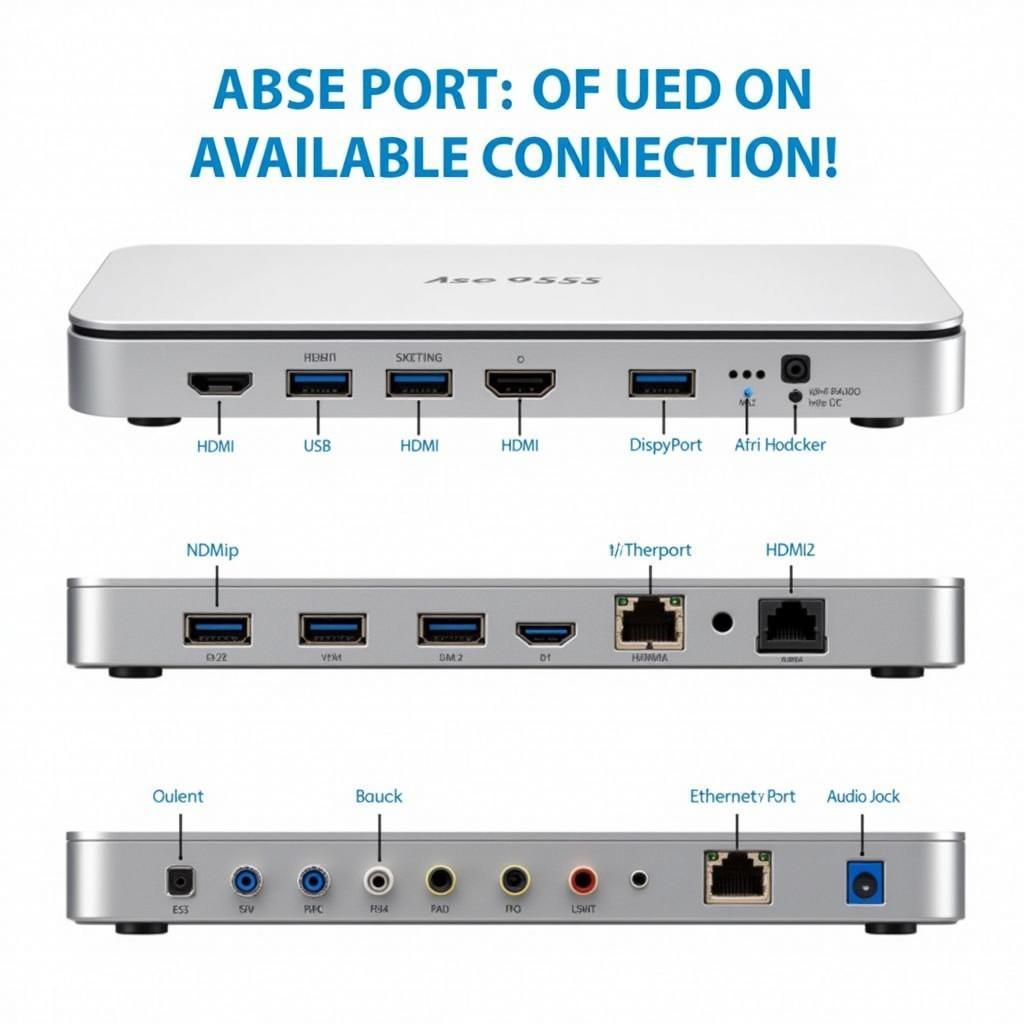 Ase 9555 Docking Station Ports