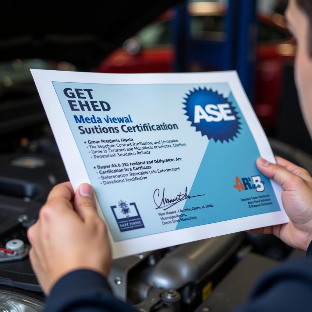 ASE A3 Certification