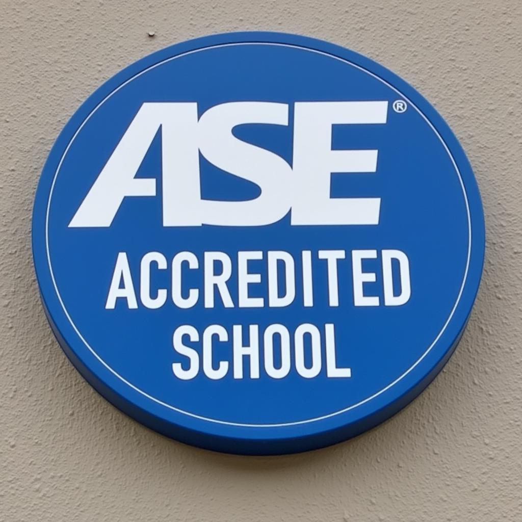 ASE Accredited School Logo