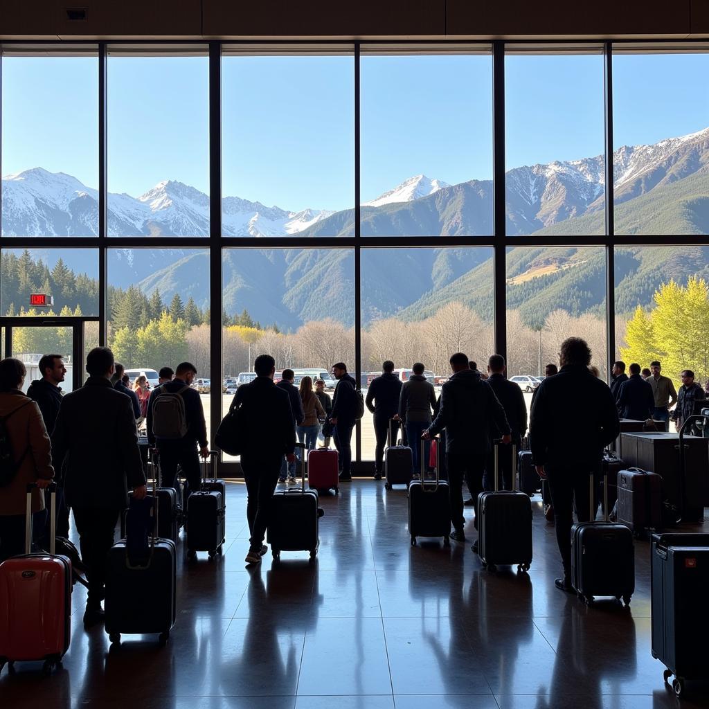 Aspen/Pikin Airport Arrivals