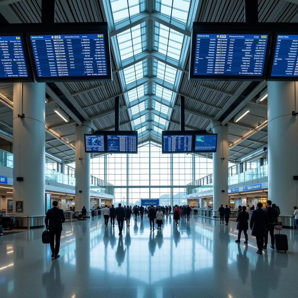 ASE Airport Terminal Information Screen