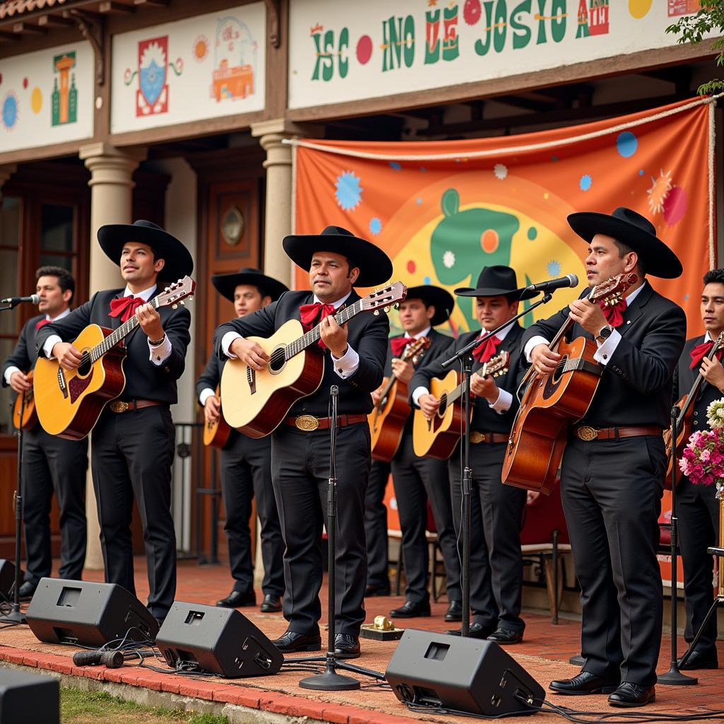 Classic Ranchera Band Performing