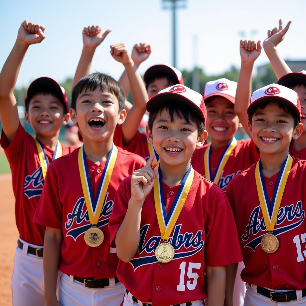 ASE Baseball Tournament: Celebrating Victory