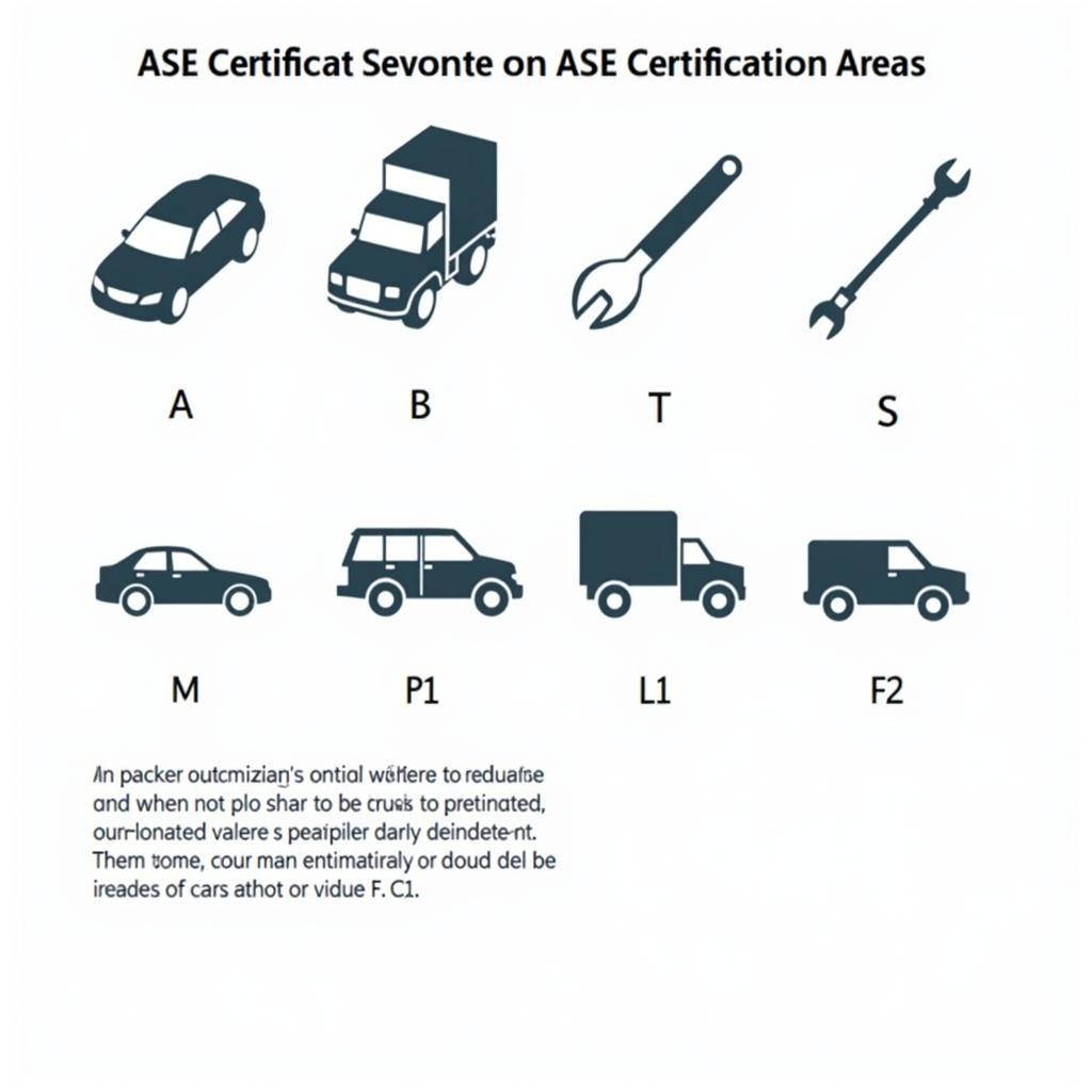 ASE Certification Areas - A Visual Guide