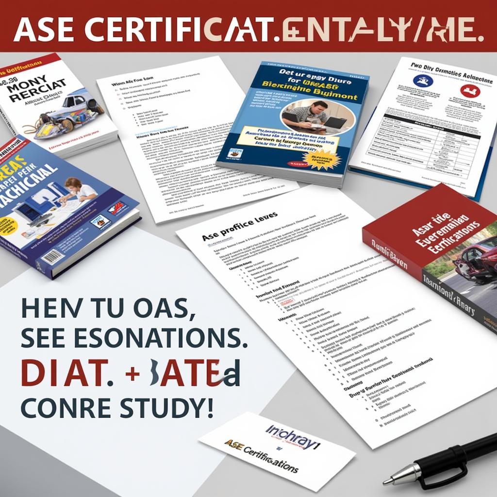 ASE certification exam preparation study materials