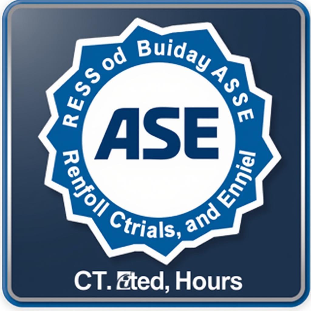 The ASE Certification Logo