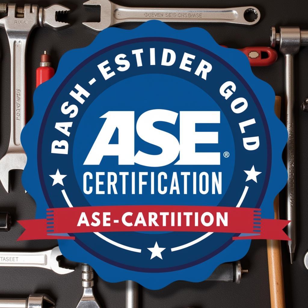 ASE Certification Logo and Tools