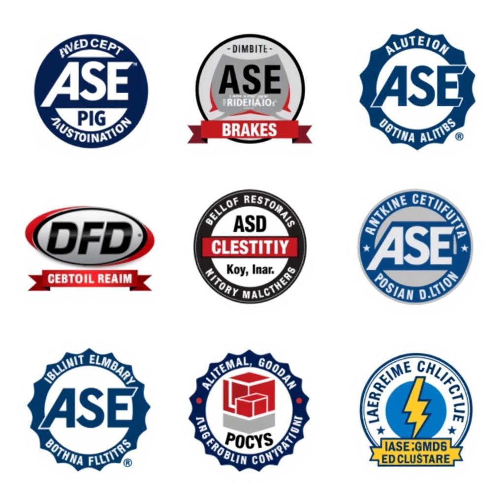 ASE Certification Logos