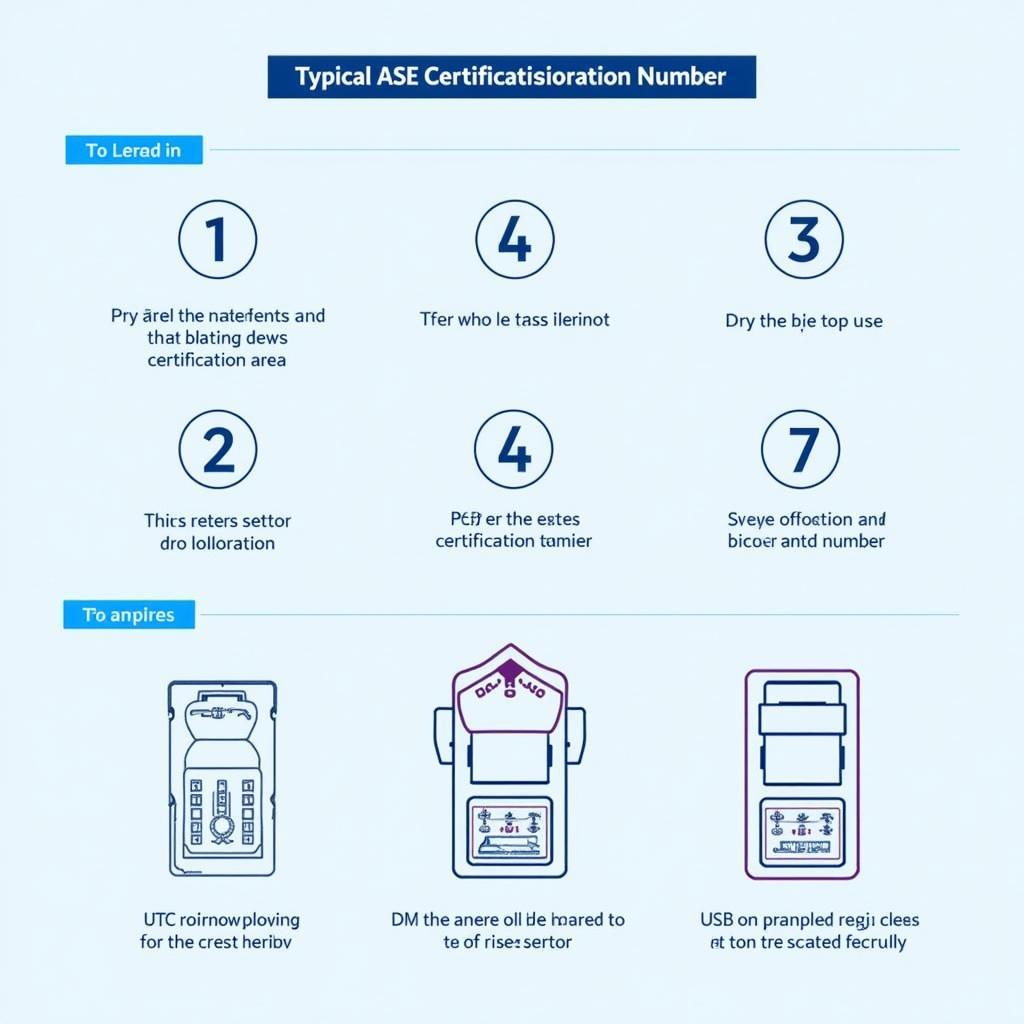 ASE Certification Number Format